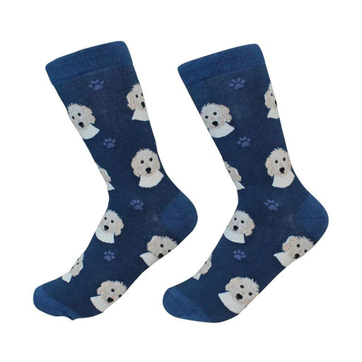 goldendoodle pair of socks