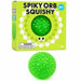 The Hape Spiky Orb Green Sensory Squeeze Toy delivers a uniquely satisfying tactile experience.