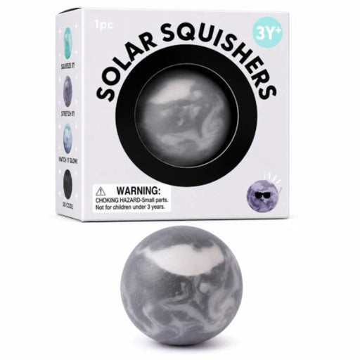 The Hape Solar Sphere Grey Sensory Squeeze Toy provides a fun and satisfying tactile experience for kids.