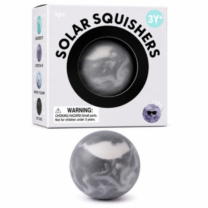 The Hape Solar Sphere Grey Sensory Squeeze Toy provides a fun and satisfying tactile experience for kids.