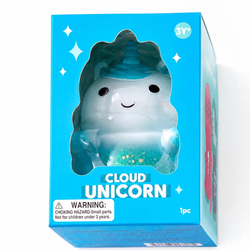 Blue Unicorn & Dino sensory squeeze toy for kids