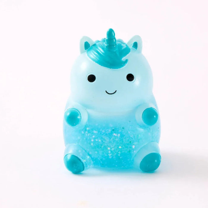 Blue Unicorn & Dino sensory squeeze toy for kids
