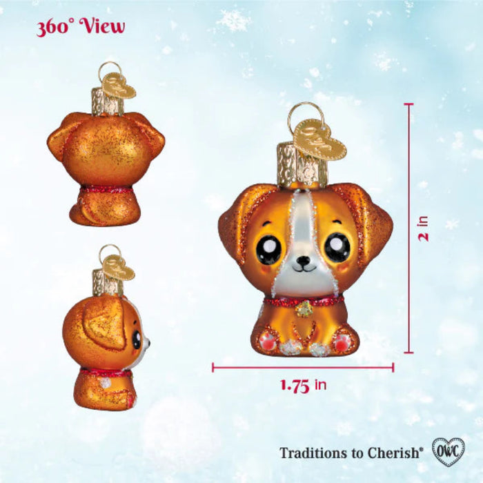 Perfect for dog lovers, collectors, and fans of all things cute, it's a delightful keepsake to enjoy throughout the holiday season.