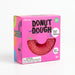 Hape J'adore Donut Dough Squish in bright pink packaging with a window showing the textured pink donut-shaped toy.