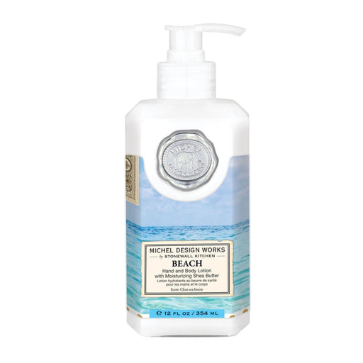 Michel Design Works crafts this Beach Hand & Body Lotion with a fresh, breezy scent that captures the feeling of a perfect day at the shore. 