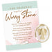 angel worry stone