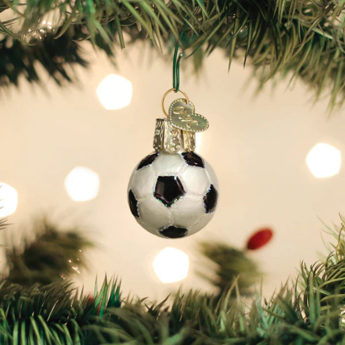 it adds a sporty touch to your holiday décor and celebrates a love for the beautiful game.