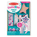 Craft kit for creating a princess wand, featuring colorful materials and instructions for imaginative play.