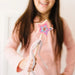 Princess wand craft kit, including decorative elements and tools for children to create their own magical wands.