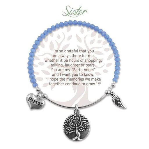 Sister Radiant Blue Stone Bracelet