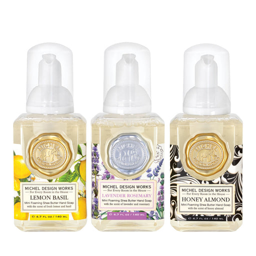 Michel Design Works : The Classics Mini Foaming Hand Soap Set at Annie's Hallmark 