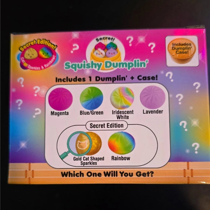 Zorbitz Surprise Squishy Dumplin cute dumpling-inspired squeezable novelty toy