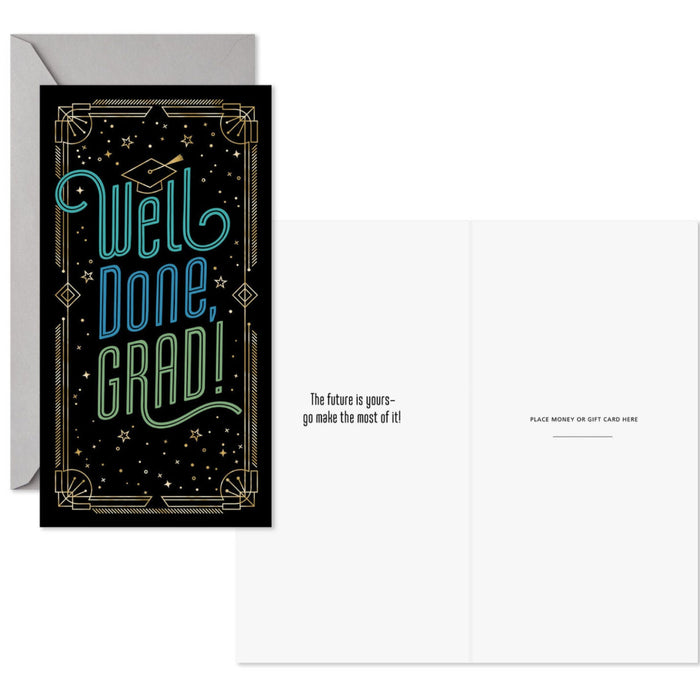 Yours Money Holder Graduation Cards