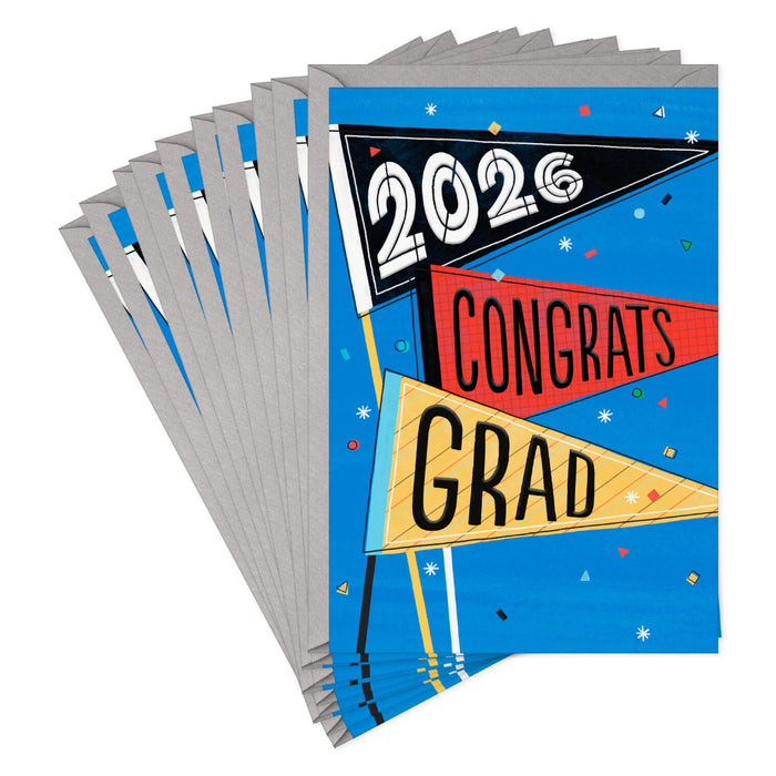 Hallmark : Celebrating You Today Pennants 2026 Graduation Cards