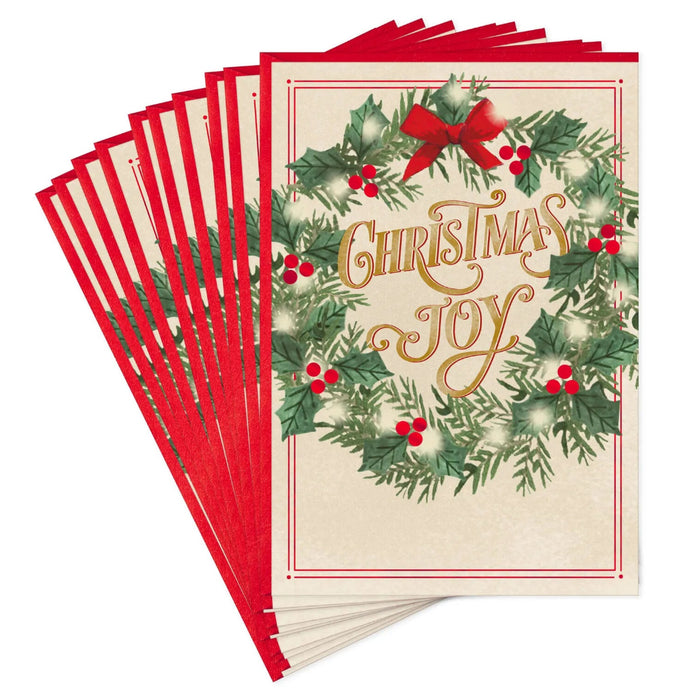Hallmark All That's Bright and Blessed Religious Christmas Cards Pack of 10