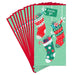 Hallmark Hanging Stockings money holder Christmas cards, pack of 10