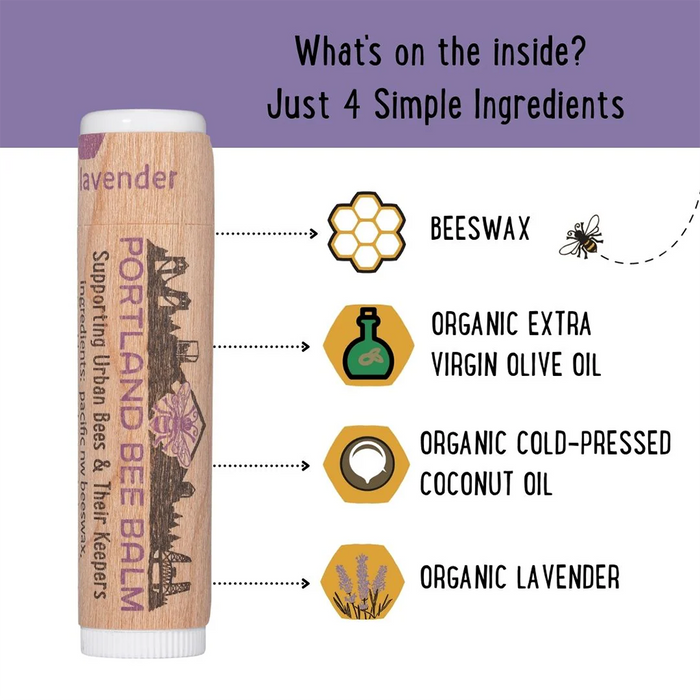 Portland Bee : Lavender Lip Balm