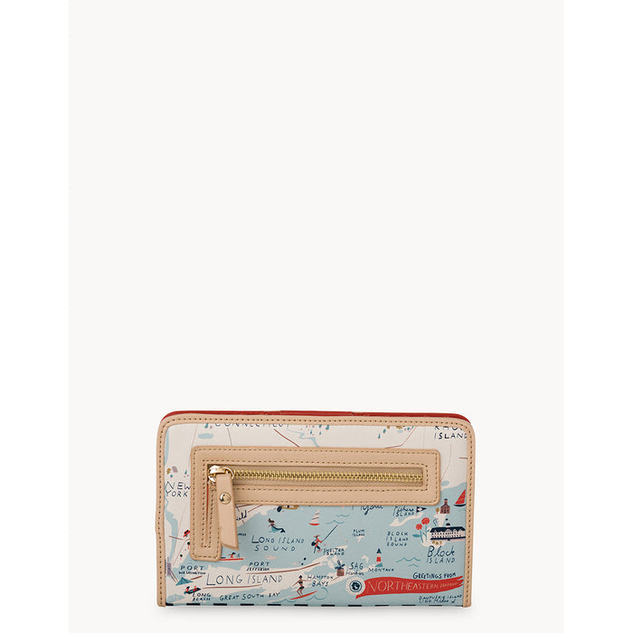 Spartina 449 - Northeastern Harbors Wallet - Cape Cod - souvenirs - gift ideas - map inspired - artwork - Spartina 449 near me