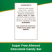 A box of sugar-free chocolate bars, displaying multiple flavors and an attractive design on the exterior.