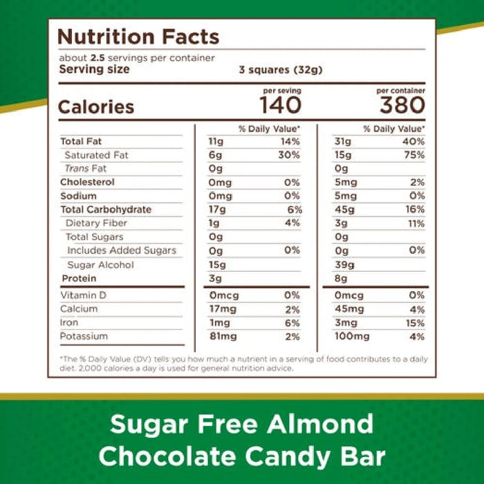 A box showcasing sugar-free chocolate bars, emphasizing a variety of flavors and an eye-catching package design.
