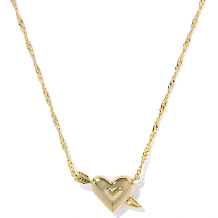Polished gold-tone finish for lasting style