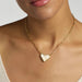 this necklace is crafted to stand out while remaining versatile enough for everyday wear.