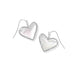 Bold statement drop earring design.Signature heart-shaped silhouette.