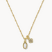 Kendra Scott : Mini Elisa Dira Gold Necklace