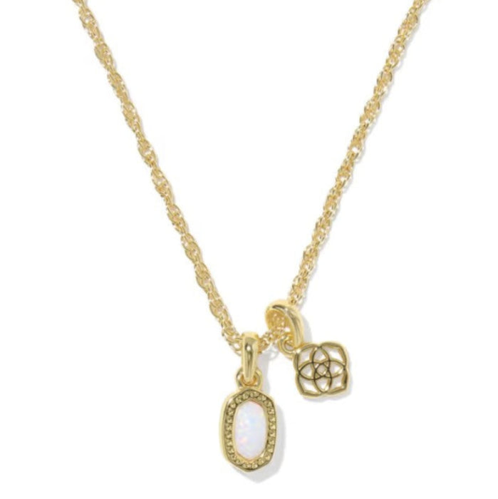 Mini Elisa Dira Gold Necklace
