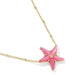 Parker Starfish Gold Pink Necklace