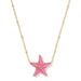 Parker Starfish Gold Pink Necklace