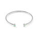 Mini Elton Silver Cuff Bracelet