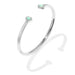 Mini Elton Silver Cuff Bracelet