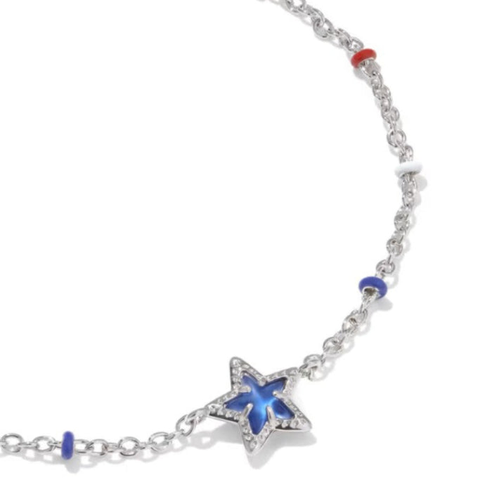 Mini Cassidy Silver Delicate Chain Bracelet