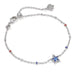 Mini Cassidy Silver Delicate Chain Bracelet