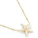Parker Starfish Gold Short Pendant Necklace
