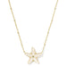 Parker Starfish Gold Short Pendant Necklace