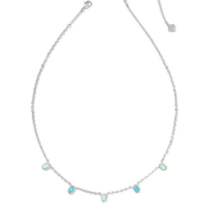 Mini Elisa Silver Strand Necklace