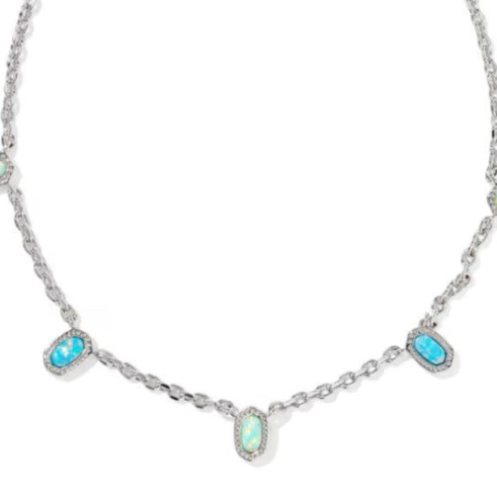 Mini Elisa Silver Strand Necklace