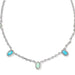 Mini Elisa Silver Strand Necklace