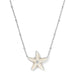 Parker Starfish Silver Mother of Pearl Necklace