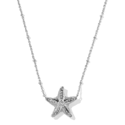 Parker Starfish Silver Mother of Pearl Necklace