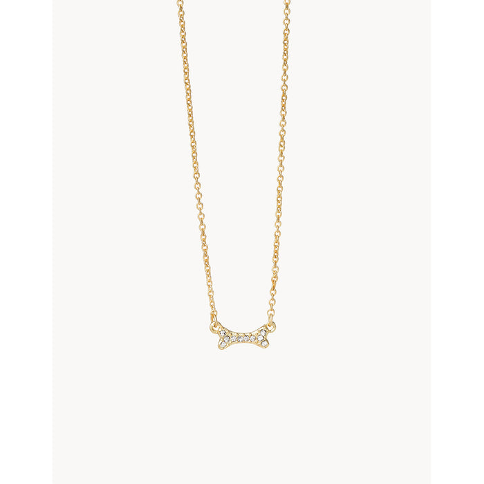 Spartina 449 : Sea La Vie Necklace Puppy Love/Bone - Gold