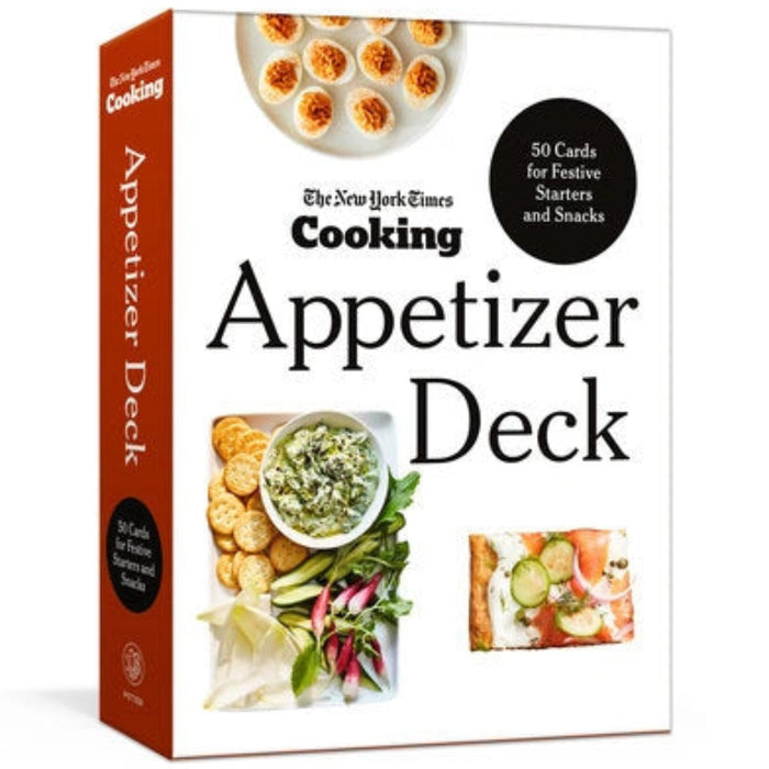 Discover fresh inspiration for entertaining with the Penguin Random House New York Times Cooking Appetizer Deck. 