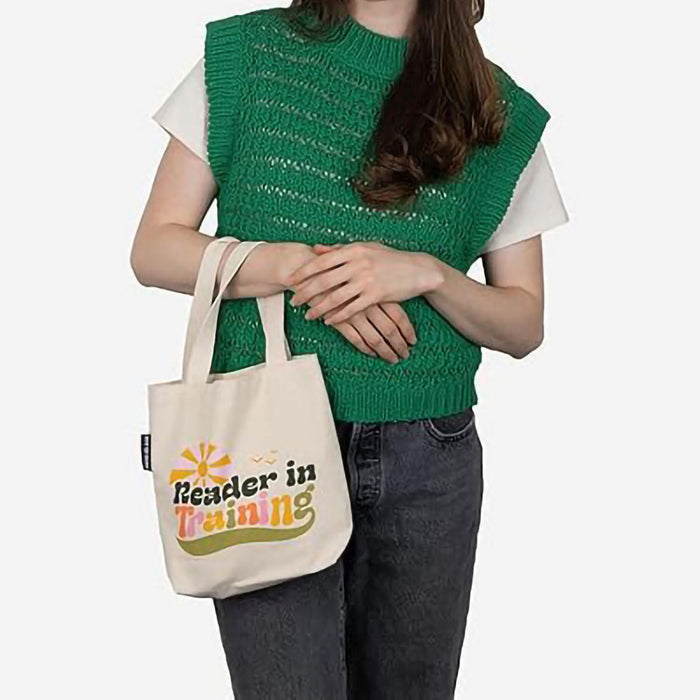 Penguin Random House : Out of Print Reader in Training Mini Tote Bag at Annie's Hallmark