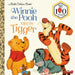 Penguin Random House Winnie the Pooh Meets Tigger Little Golden Book featuring Pooh, Tigger, Piglet, and Eeyore.