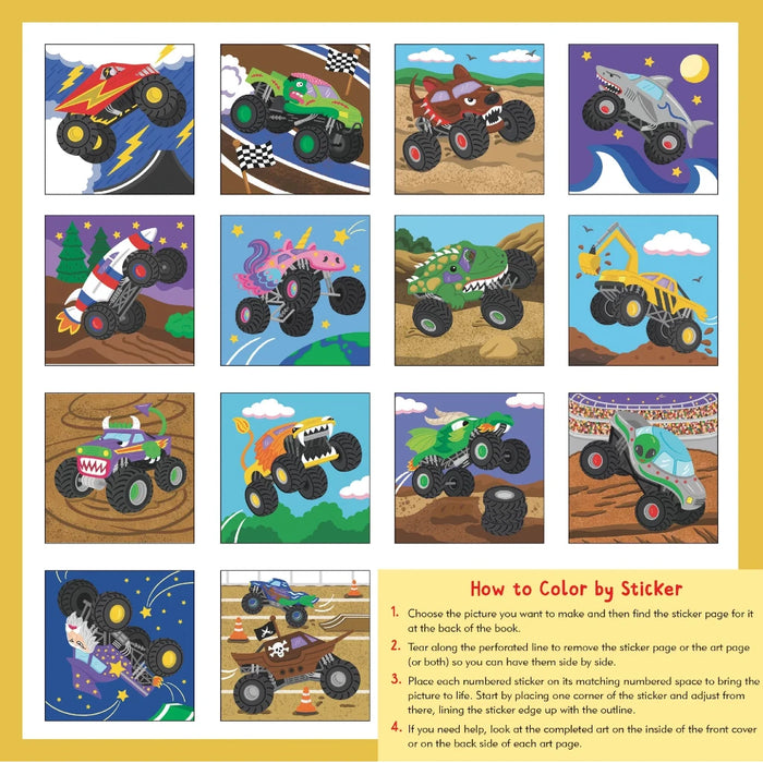 A vibrant assortment of paper cutouts featuring race cars and a single car, arranged for display.