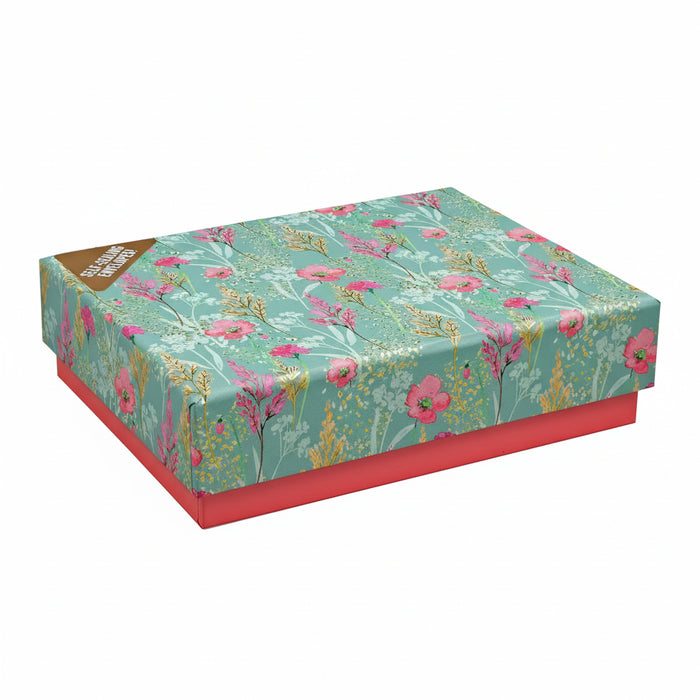Peter Pauper Press Golden Meadow Note Cards featuring an elegant meadow-inspired design for handwritten correspondence