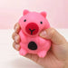 Gretchen’s Designs Cute Crunchy Capybara Block Squishy Toy featuring an adorable capybara character and crunchy block-style filling.