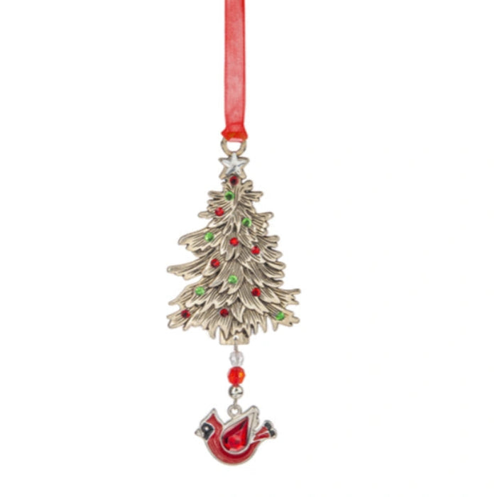 This Ganz Cardinal Christmas Tree Ornament brings a beautiful nature-inspired touch to your holiday décor.